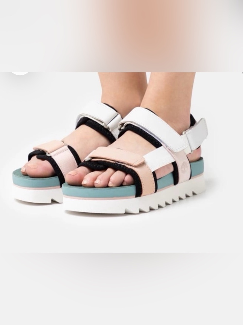 Timberland Women’s Santa Monica Sunrise Backstrap Sandals Sporty Sz 8